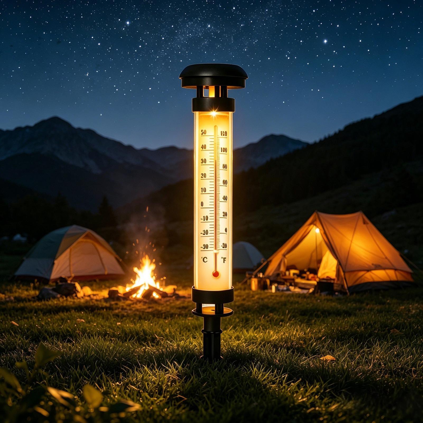 Outdoor Yard Power Stake - Lampes solaires automatiques pour allées, alimentées