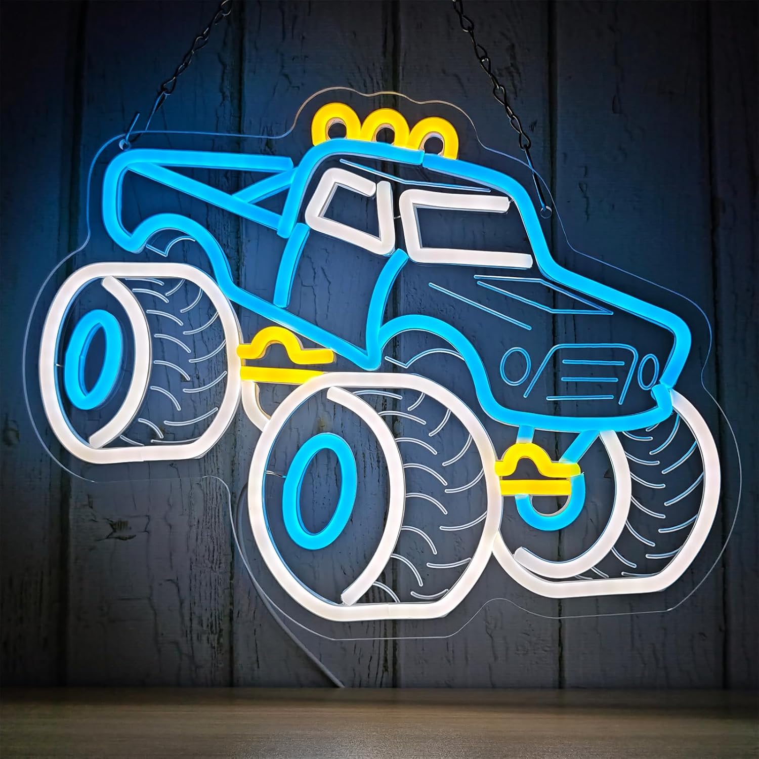 Outdoor Power Garage - ﻿ Enseigne néon LED alimentée par