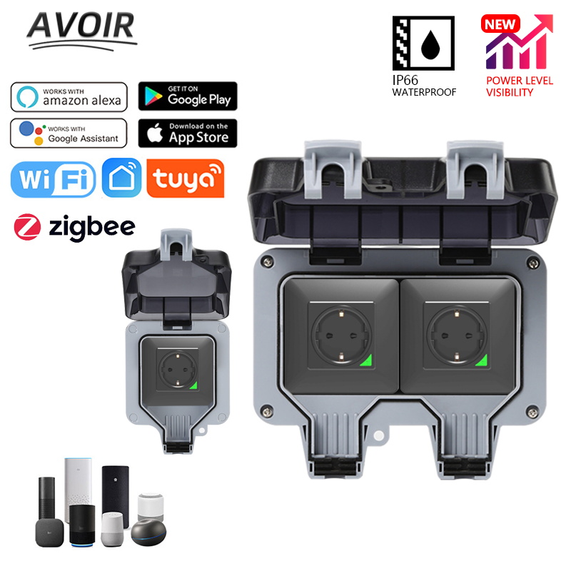 Outdoor Power Outlet Not Working - Avoir Tuya Zigbee prises électriques IP66