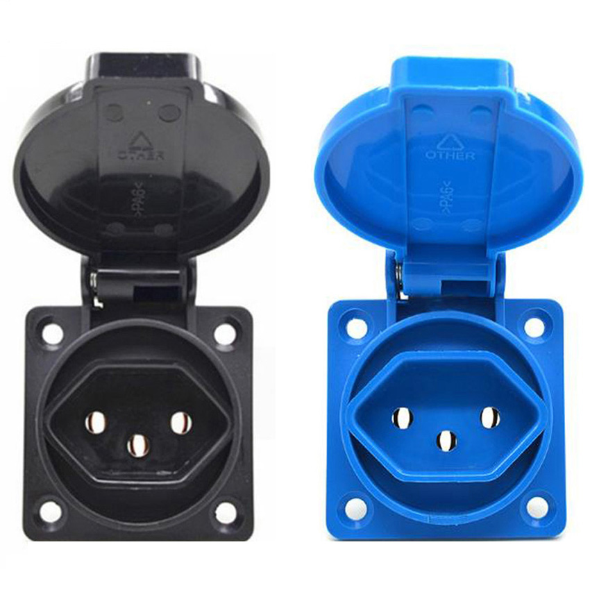 Outdoor Power Outlet Waterproof - 1 prise industrielle étanche 10A pour