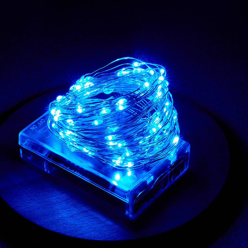 Outdoor Power For Wedding - Guirlande lumineuse LED à fil argenté