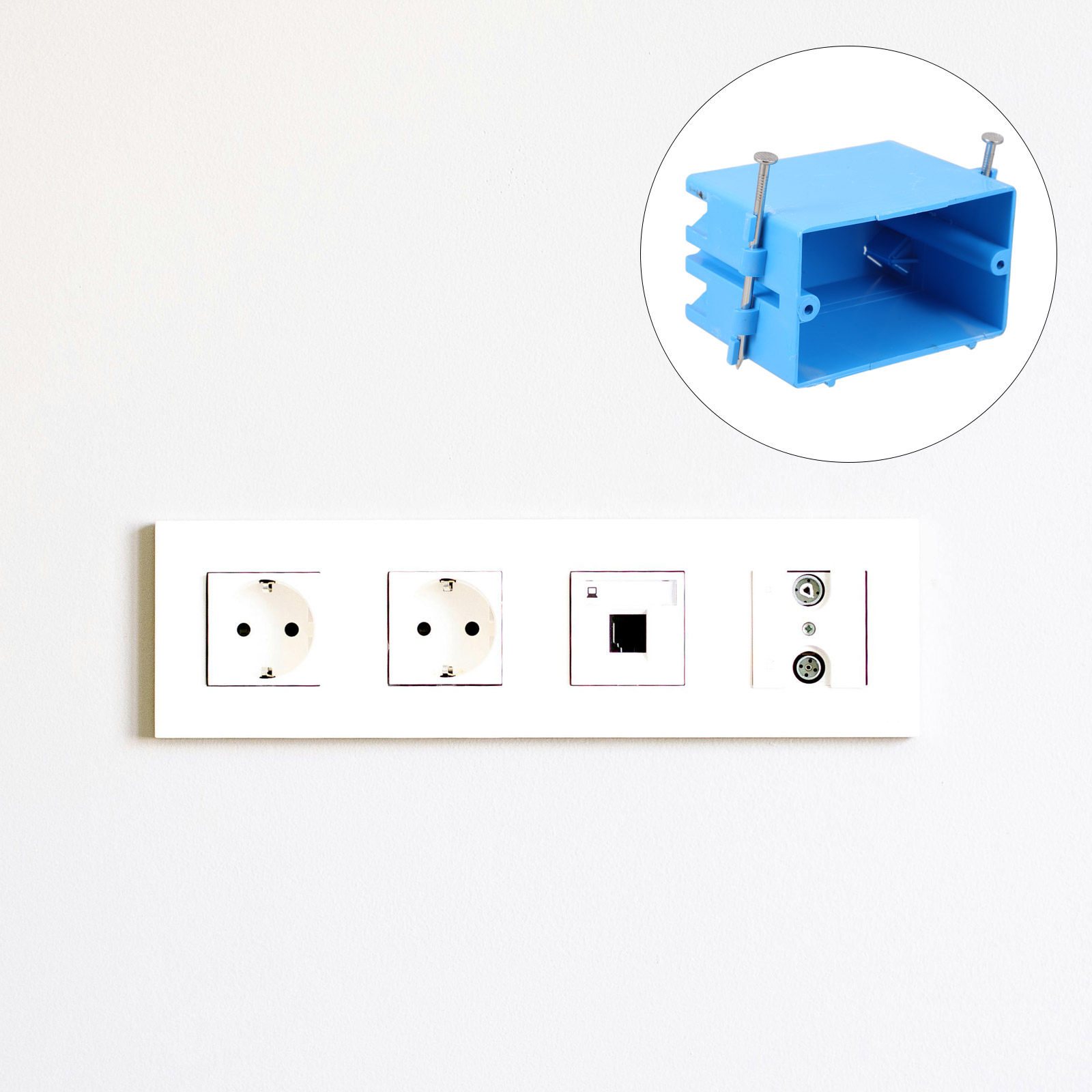 Outdoor Power Outlet Install - Boîtier de prise électrique extérieur en