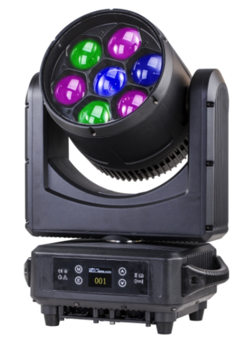 Outdoor Power Head - 6 projecteurs mobiles puissants et compacts