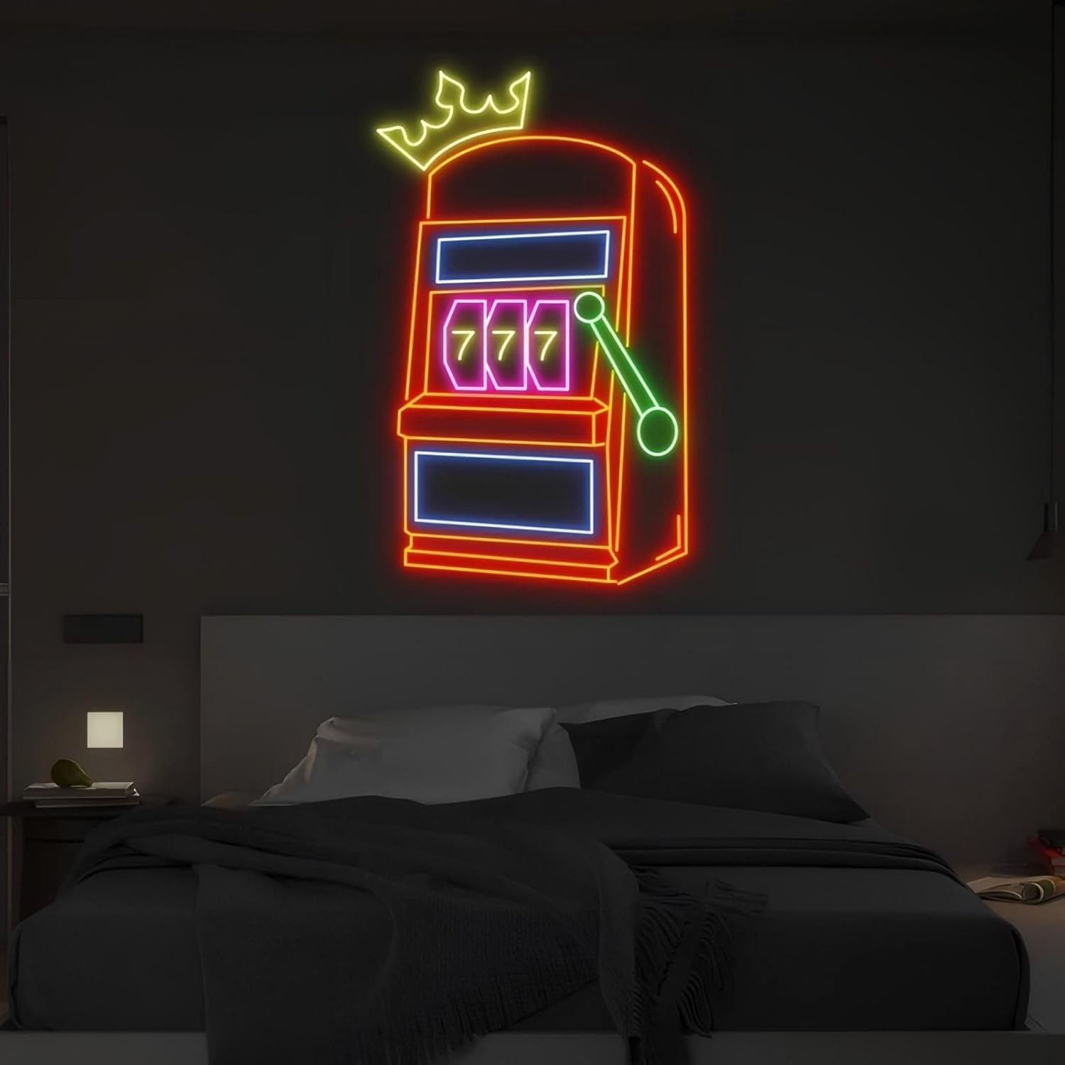 Enseigne néon LED alimentée pa - Outdoor Power Garage avis et prix