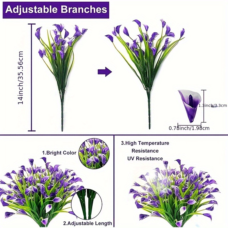 Fleurs artificielles Calla Lil - Outdoor Power For Wedding avis et prix