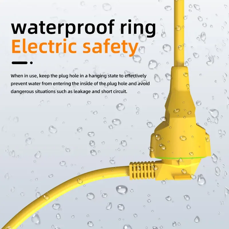 Multiprise EU Schuko 16A 4KW a - Outdoor Power Outlet Waterproof avis et prix