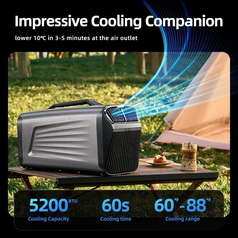Climatiseur portable 5200 BTU  - Outdoor Power Garage avis et prix
