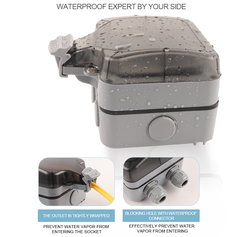 Double Prise de Courant Murale - Outdoor Power Outlet Waterproof avis et prix