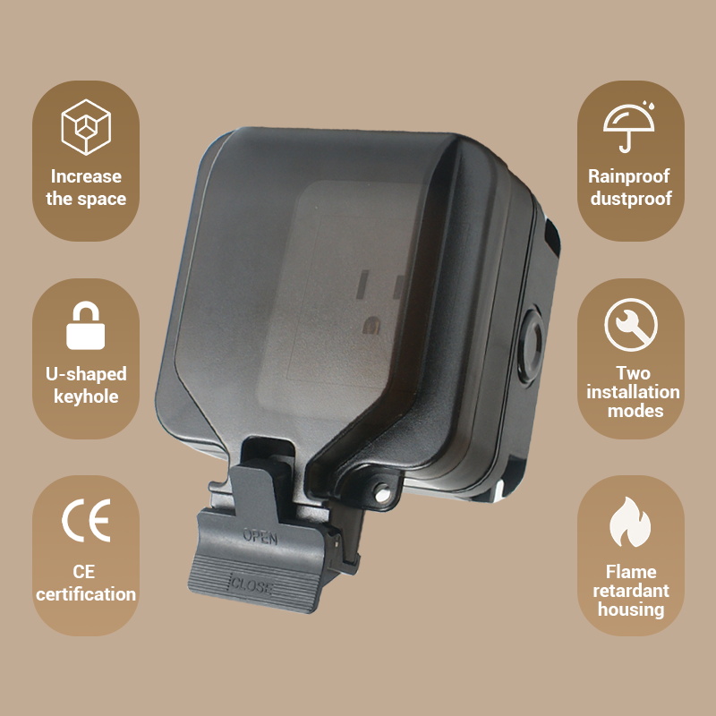 Avoir-Prise de courant murale  - Outdoor Power Outlet Waterproof avis et prix
