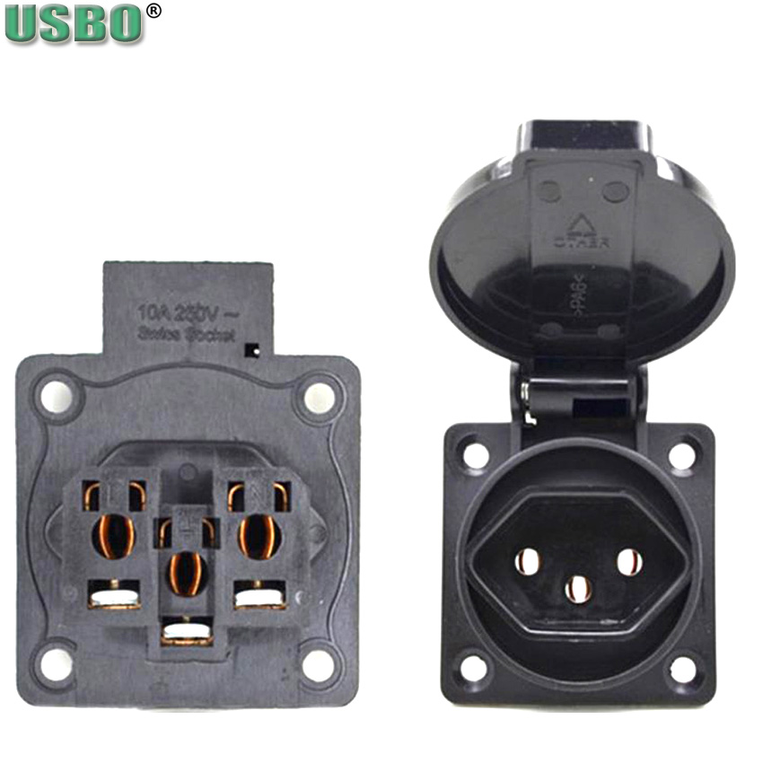 1 prise industrielle étanche 1 - Outdoor Power Outlet Waterproof avis et prix