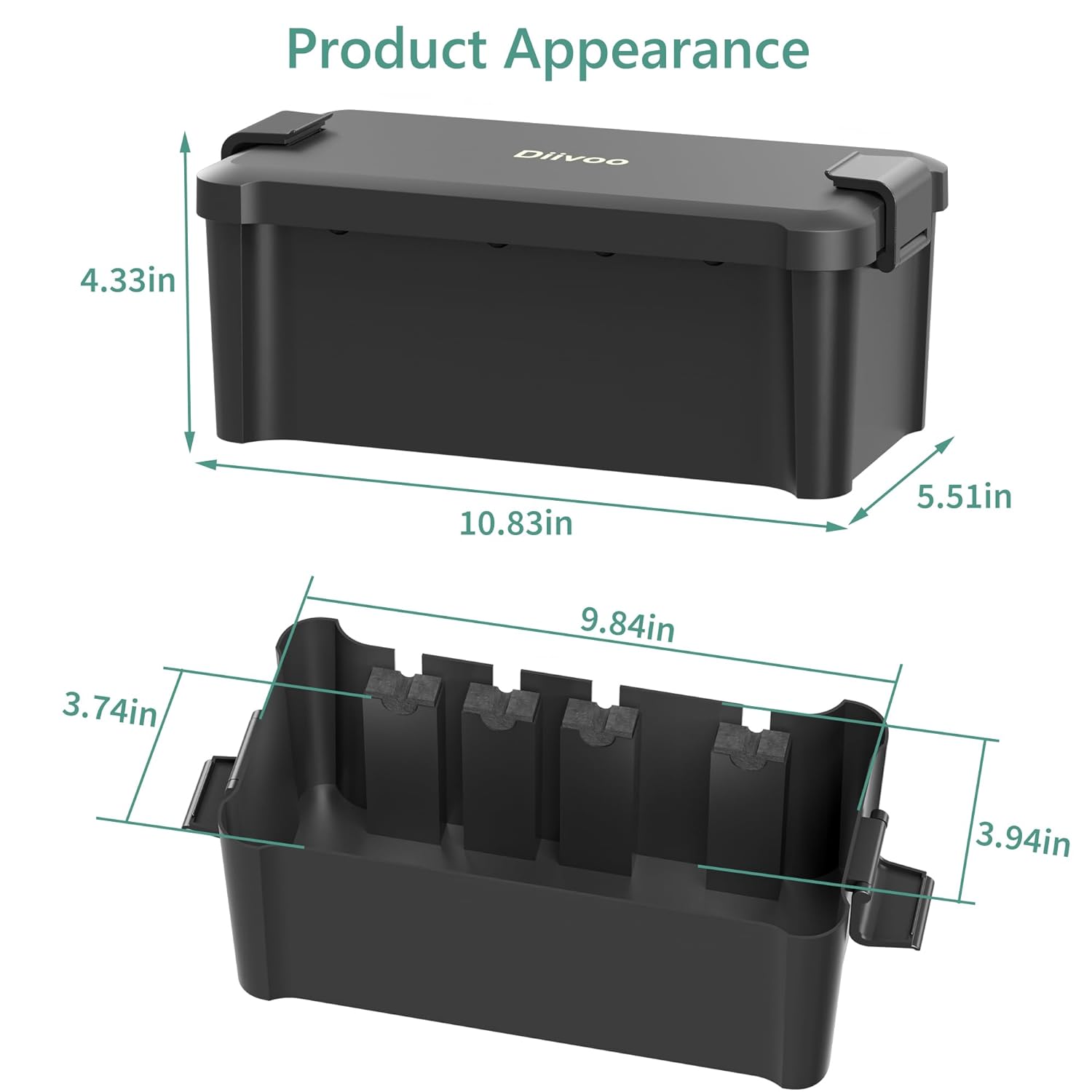 Diivoo – boîte électrique étan - Outdoor Power Outlet Waterproof avis et prix