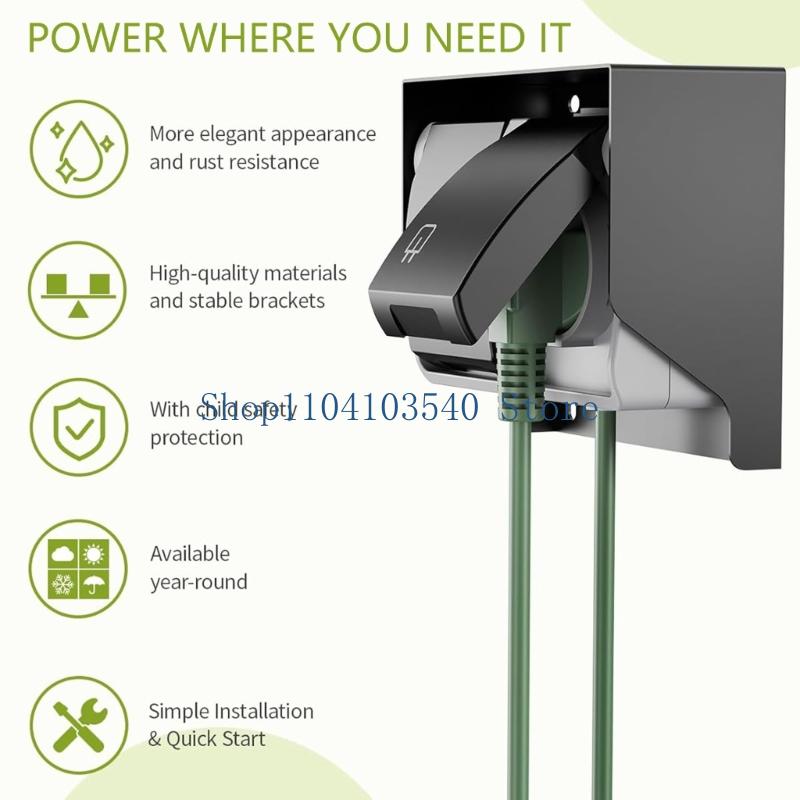 02DC PORTE SORTIE ÉLECTRIQUE M - Outdoor Power Outlet Waterproof avis et prix