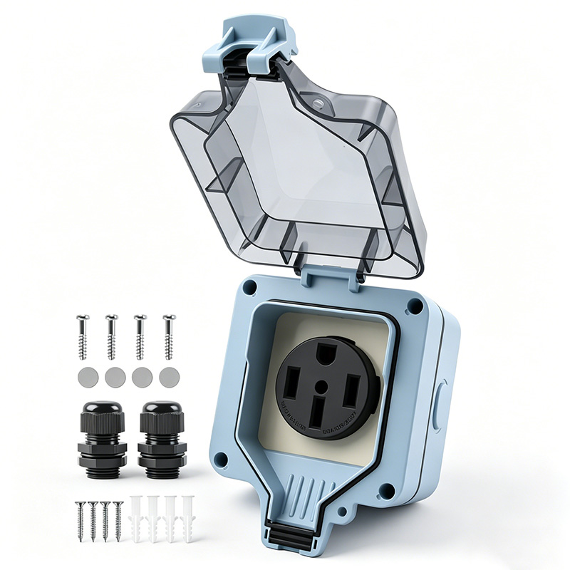 Boîte de prise de courant exté - Outdoor Power Outlet Waterproof avis et prix