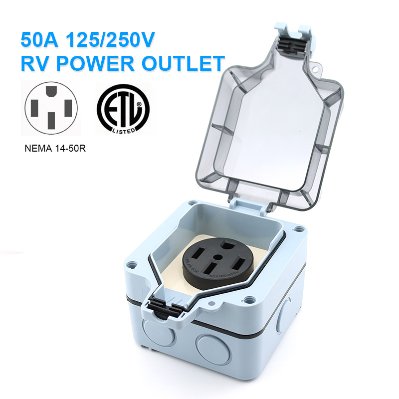 Boîte de prise de courant exté - Outdoor Power Outlet Waterproof avis et prix