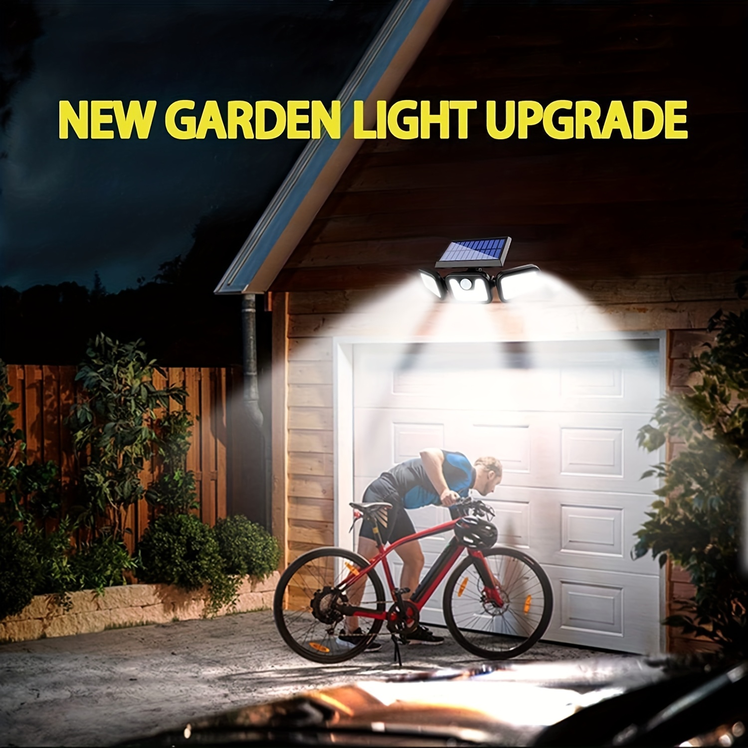 Lampe solaire à détecteur de m - Outdoor Power Garage avis et prix