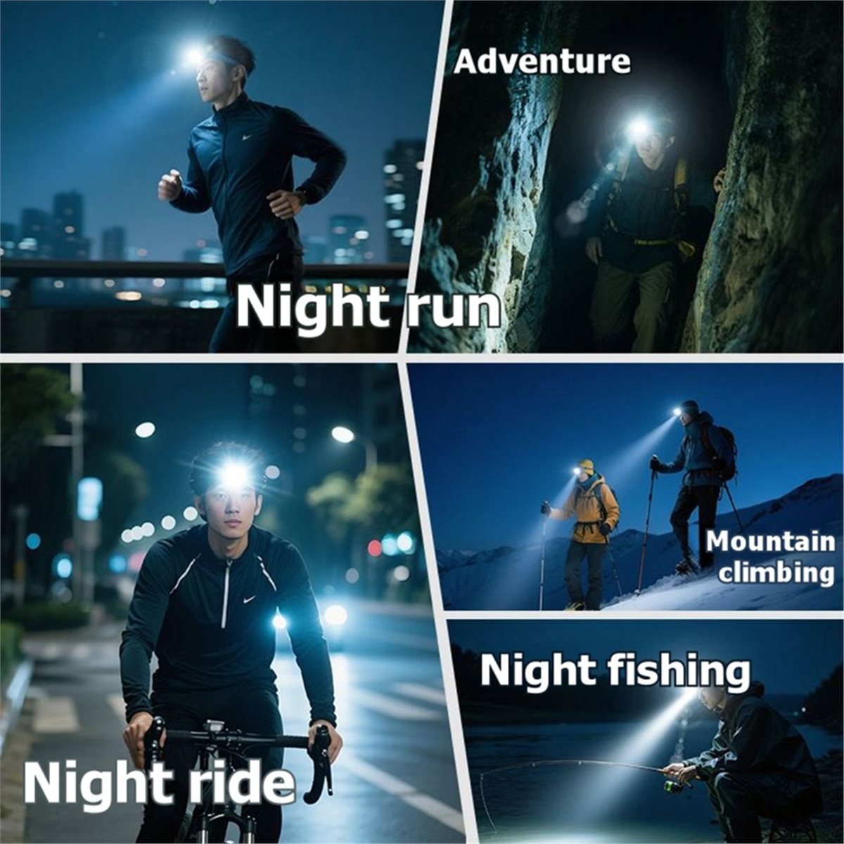 Lampe frontale LED rechargeabl - Outdoor Power Head avis et prix