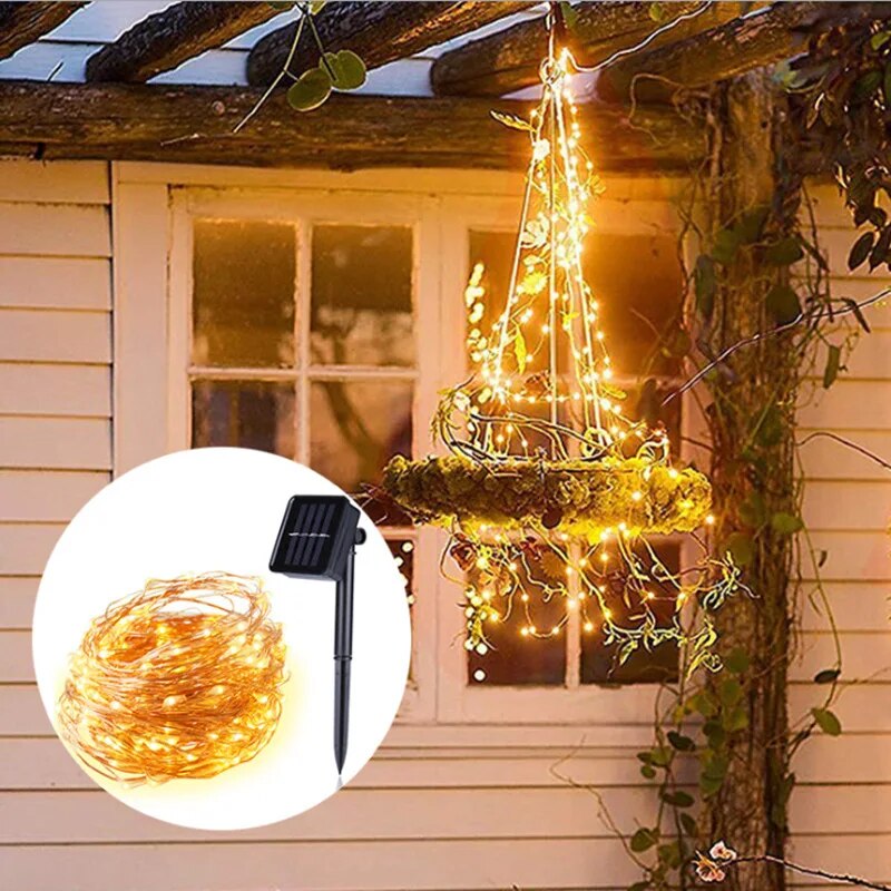 Guirxiété lumineuse solaire à  - Outdoor Power For Wedding avis et prix