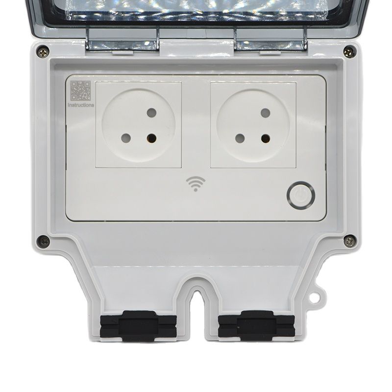 Prise intelligente 16A, étanch - Outdoor Power Outlet Waterproof avis et prix