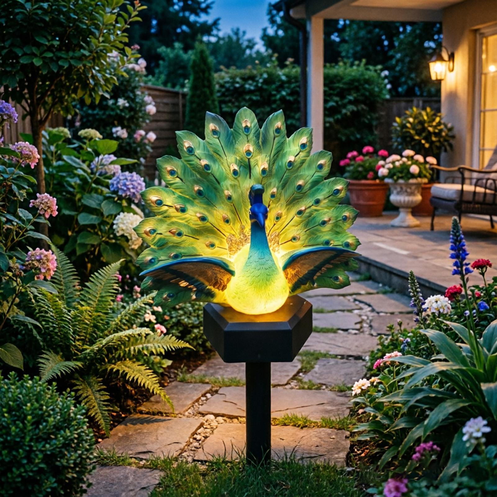 Décoration de jardin solaire e - Outdoor Yard Power Stake avis et prix