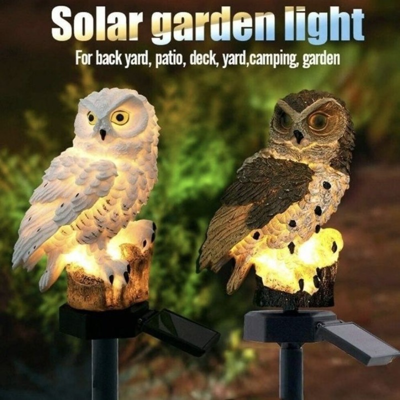 Lampe de jardin solaire en for - Outdoor Yard Power Stake avis et prix