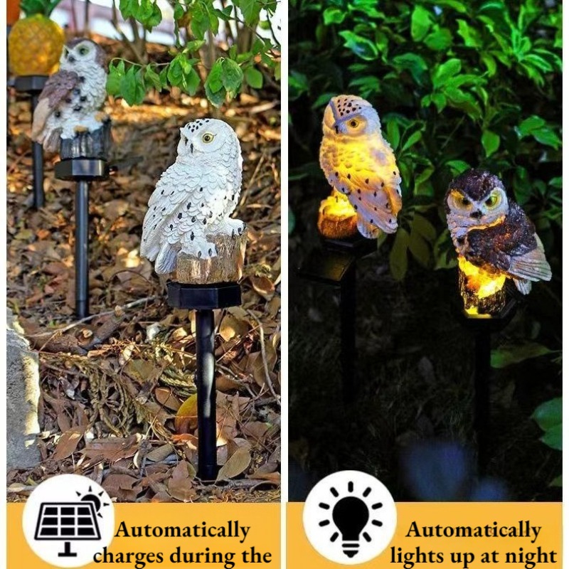 Lampe de jardin solaire en for - Outdoor Yard Power Stake avis et prix