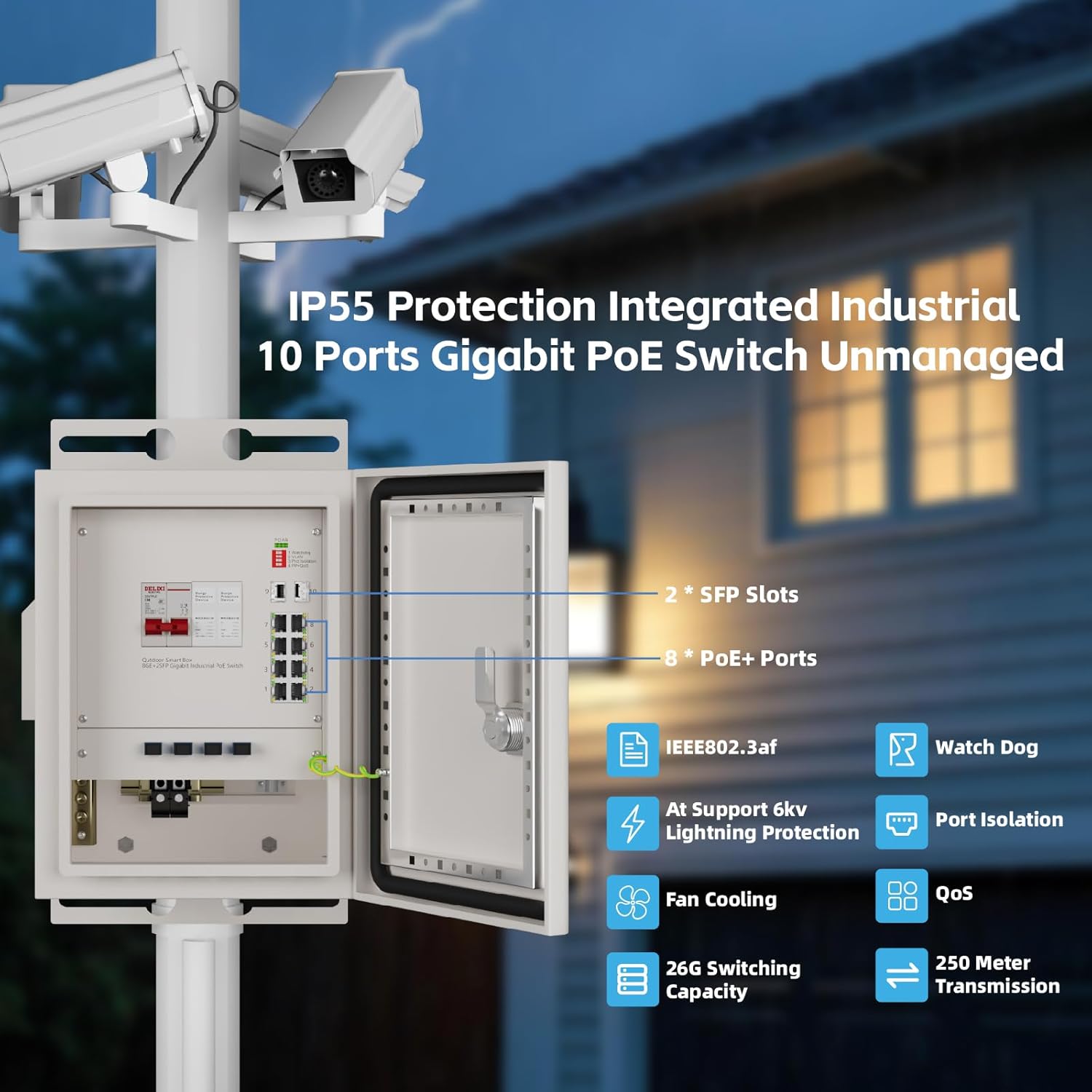 KeepLiNK – boîtier réseau inte - Outdoor Power Supply Box avis et prix